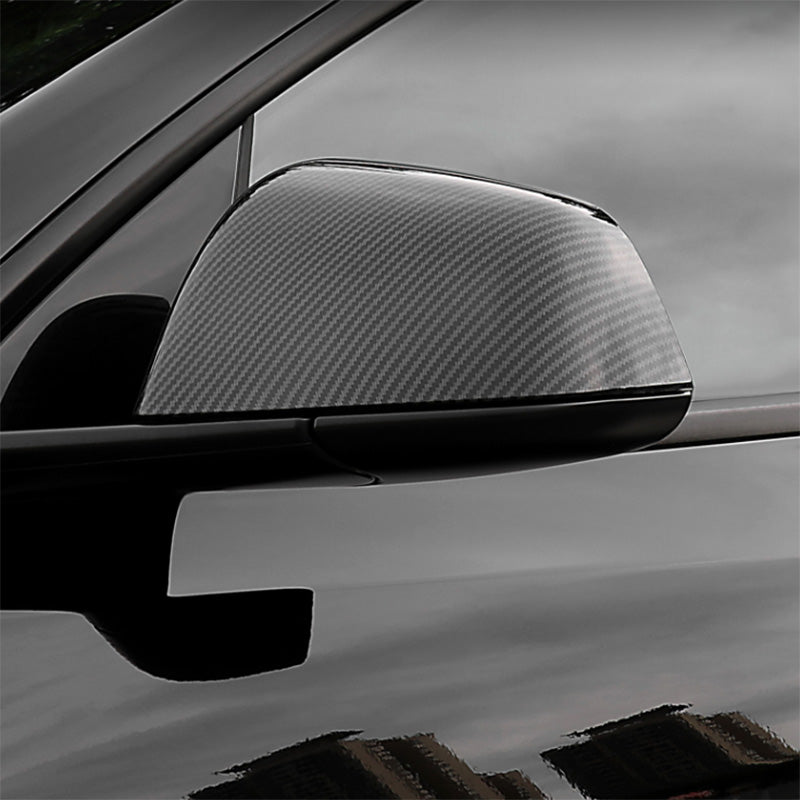 TAPTES Carbon Fiber Side Mirror Decorate Covers for Model Y 2020-2023 2024