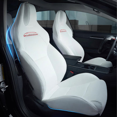 TAPTES® Custom Leather Seat Covers for 2024 Tesla Model 3 Performance, #1 Seat Covers for Tesla Model 3 Performance